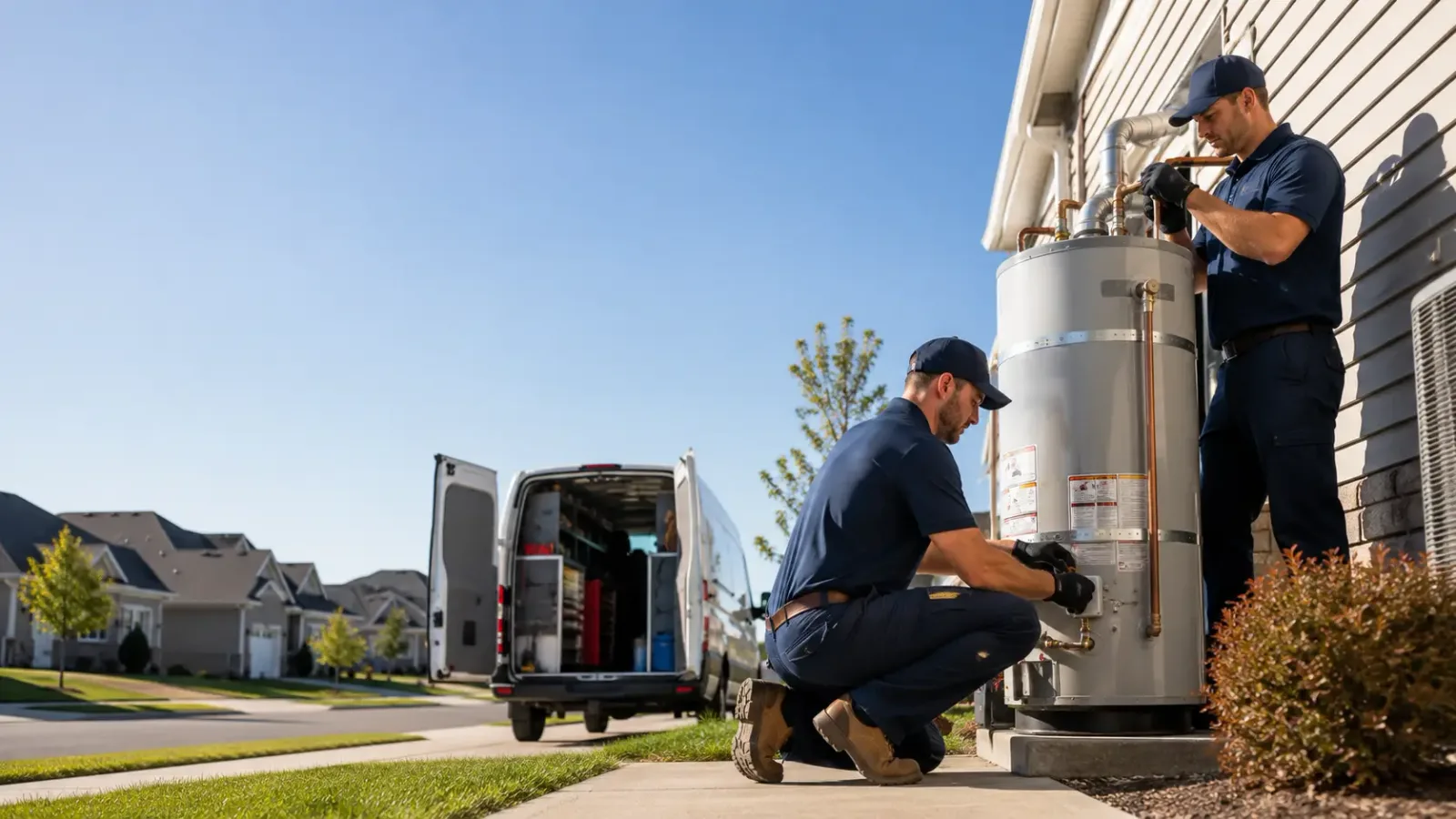 Water Heater Installation in Marshall, IL